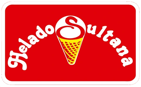 Helado Sultana, logo oficial
